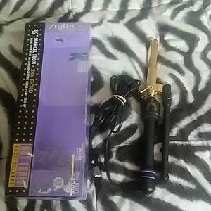 3/4" marcel iron 24kgold