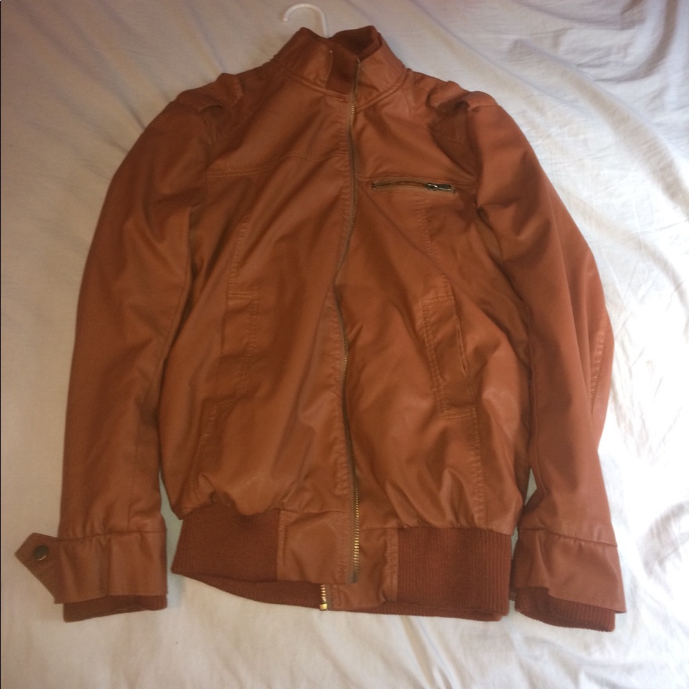 Leather jacket