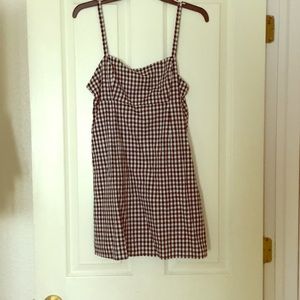 Mini Checkered dress