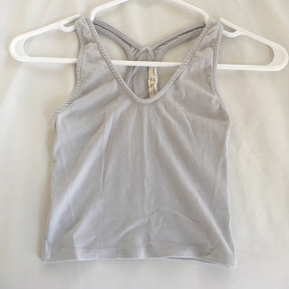 Fitted crop top