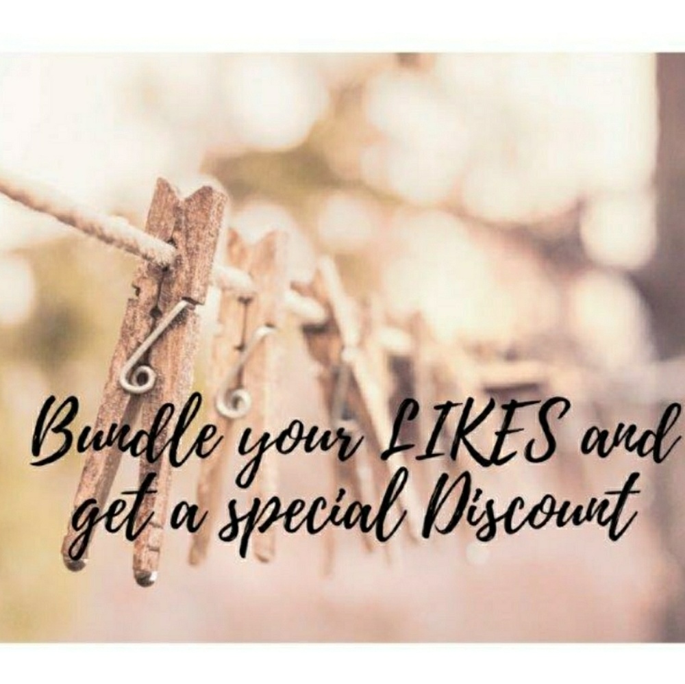 Bundle your Likes and Get a special Discount!