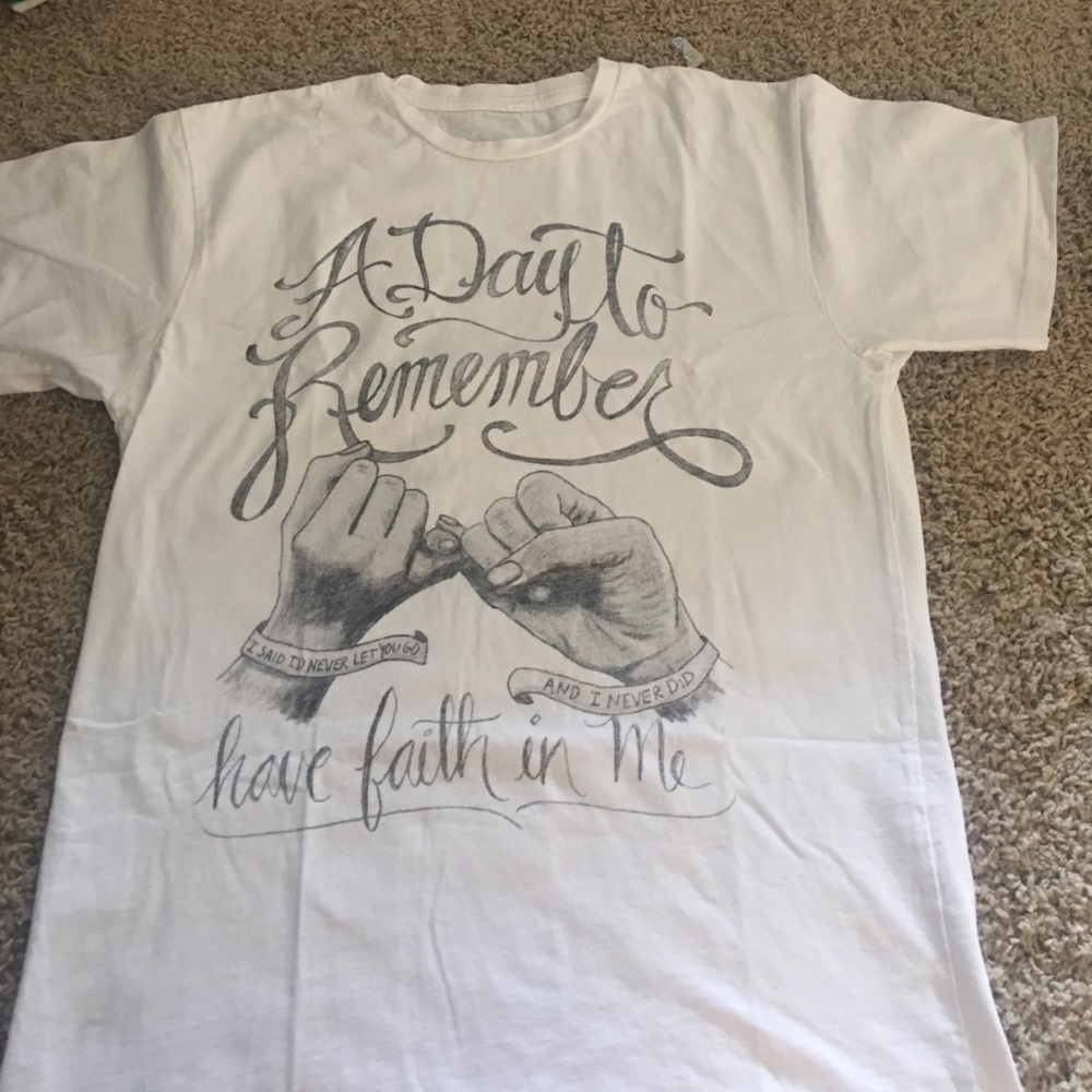 A Day to Remember band tee