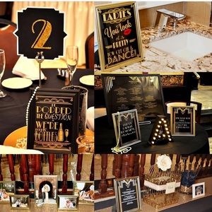 Great Gatsby party set