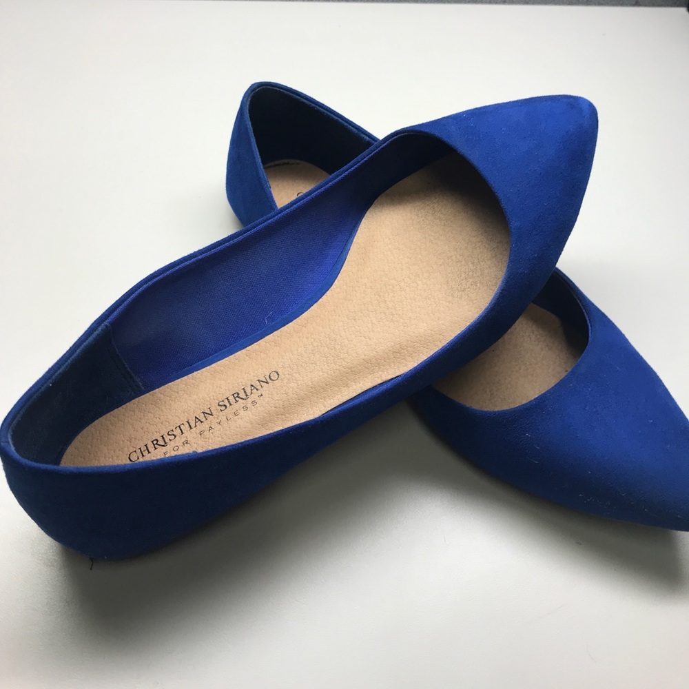 Blue flats
