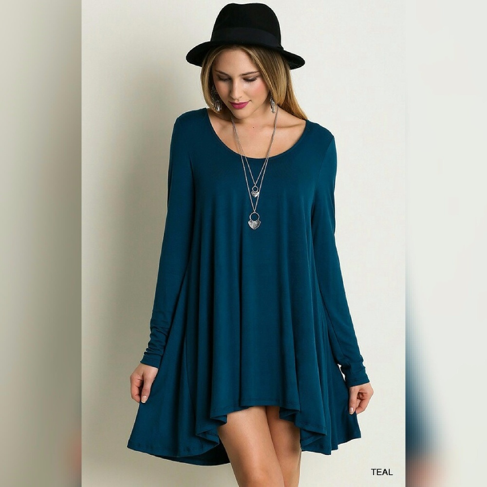 Marseille Teal Tunic