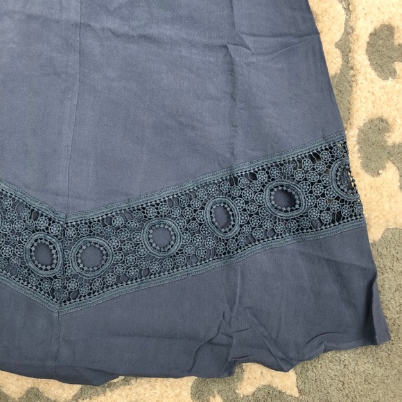 Magnolia Light Blue Eyelet Blouse - Picture 3 of 4