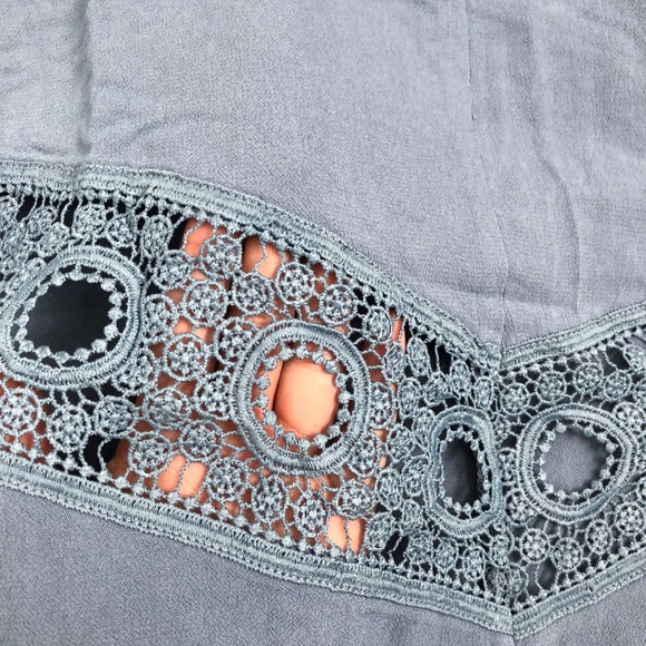 Magnolia Light Blue Eyelet Blouse - Picture 4 of 4