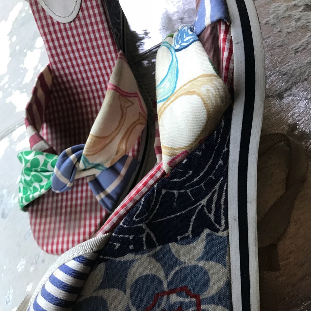 Coach wedge sandal