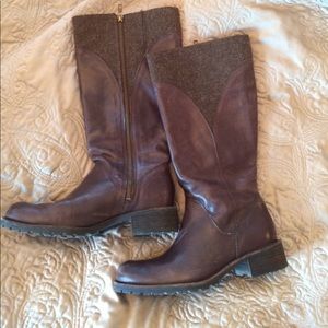 ❄️LL Bean leather Riding boots