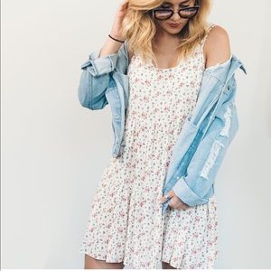 🔥SALE🔥JBD Light Wash Distressed Denim Jacket