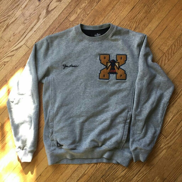 10 deep crew neck sweatshirt