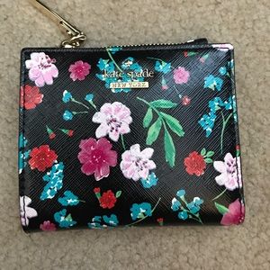 Authentic Kate Spade floral wallet