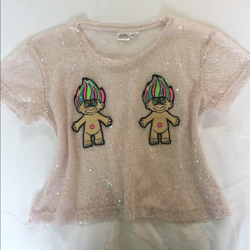 Mesh ‘Good Luck Trolls’ Top