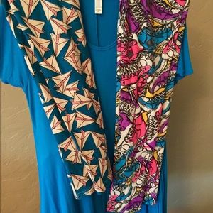 Lularoe Perfect T size XS 2 pair of OS Leggings