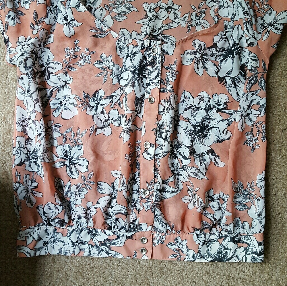 Forever 21 Floral Top