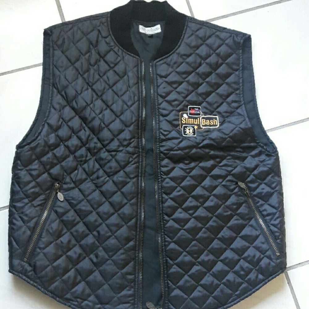 Winter Vest "Puffy" With Embroidery "Simul Bash" - image 1