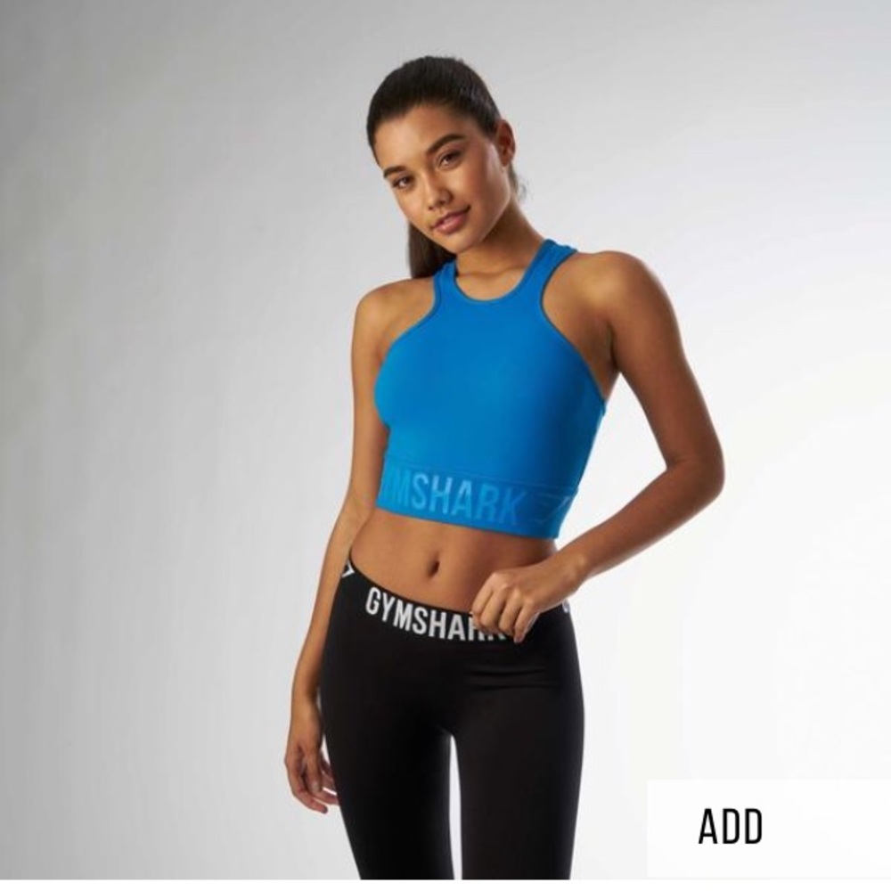 Gymshark workout crop top never worn!!!