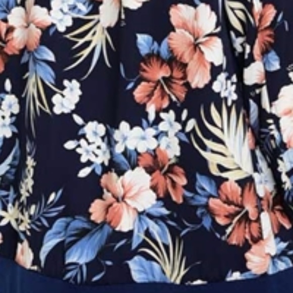 FLORAL PRINT JACKET - Picture 3 of 3