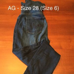 Maternity Jeans - AG Brand - Skinny Cut