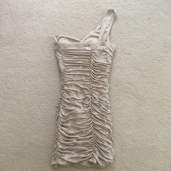 Ruched Cocktail Dress - Picture 2 of 7