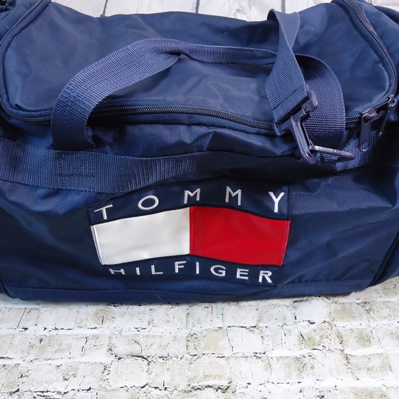 Tommy Hilfiger Other - Vintage Tommy Hilfiger Large Duffel Bag