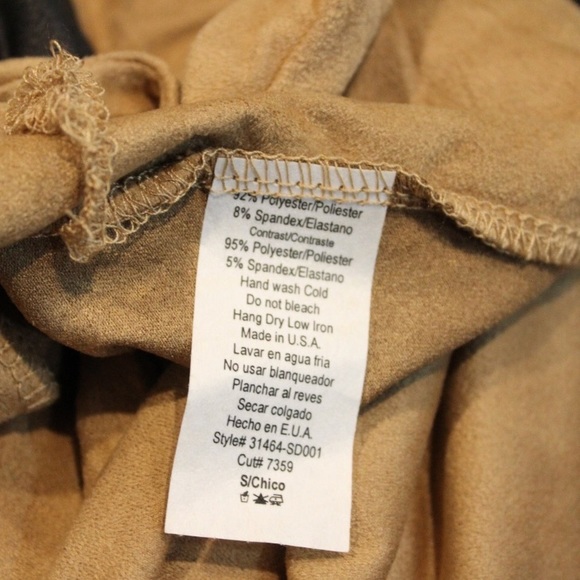 Kayla Faux Suede Cardigan Sweater - Picture 3 of 3