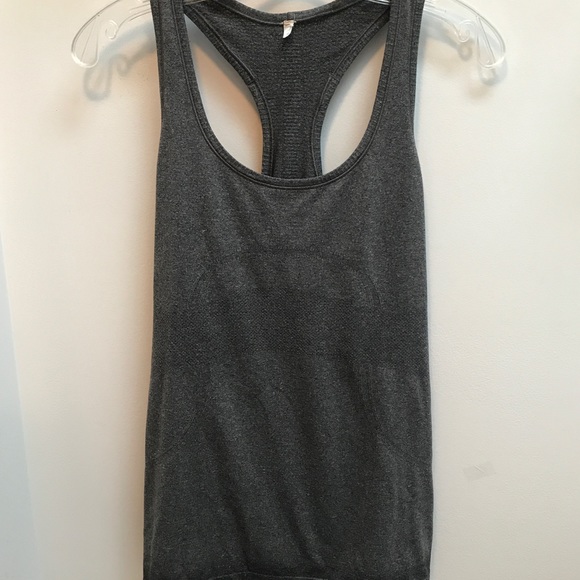 lululemon athletica Tops - Lululemon Swiftly  Gray Racerback Tank