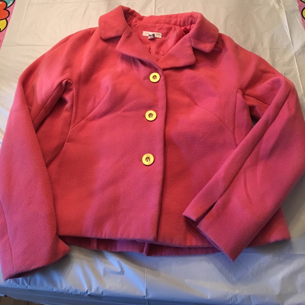 Adorable pink petite Charter club jacket