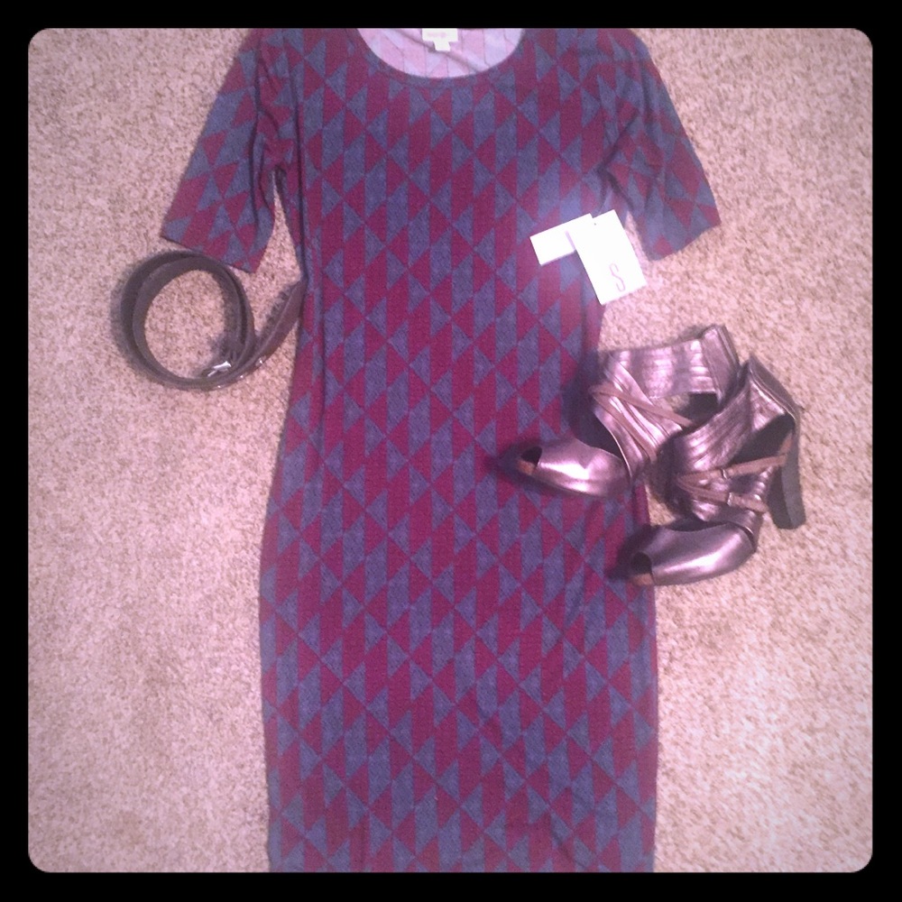 *2 for $20* LuLaRoe Julia dress, BNWT size Small