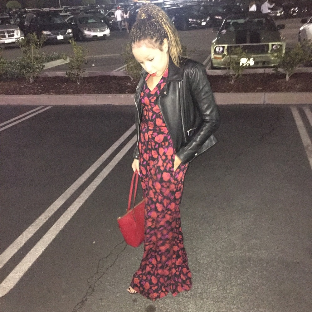 H&M Long Sleeve Floral Jumper