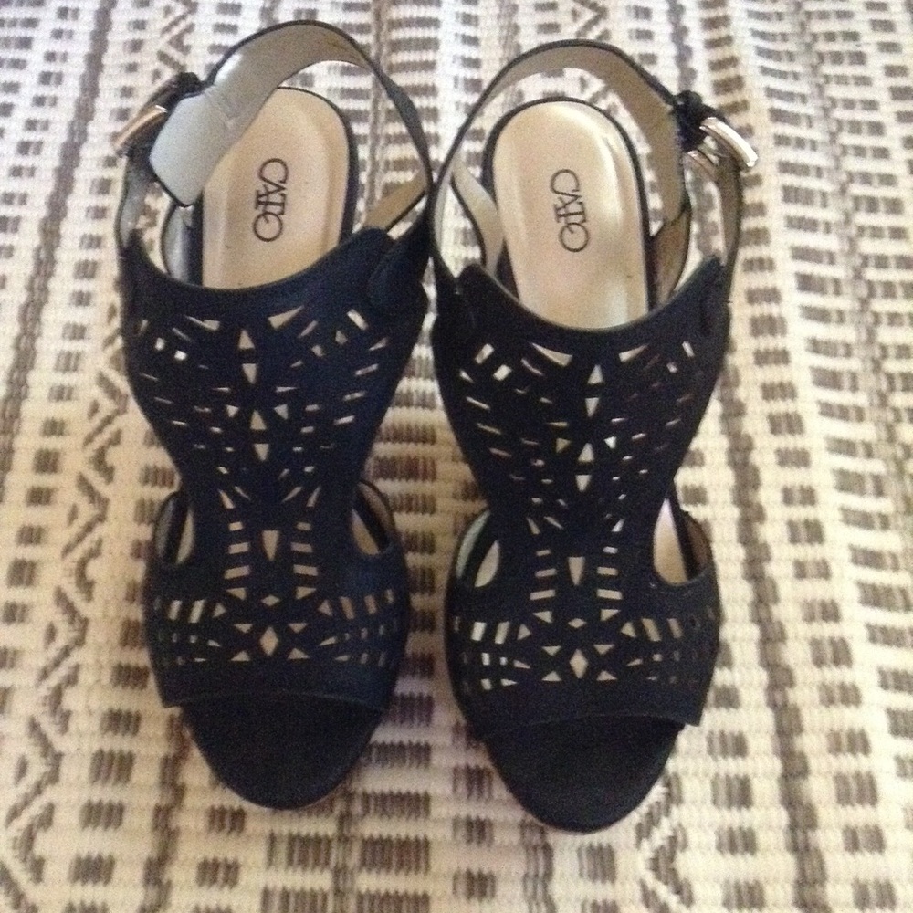 Black heels