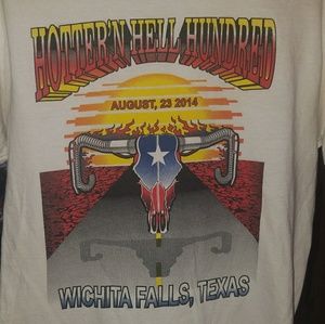 HOTTER'N HELL HUNDRED BIKER TEE