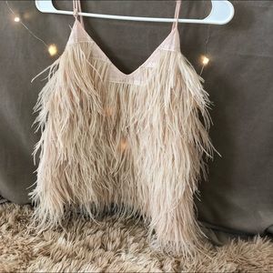 GORGEOUS FEATHERED TANK