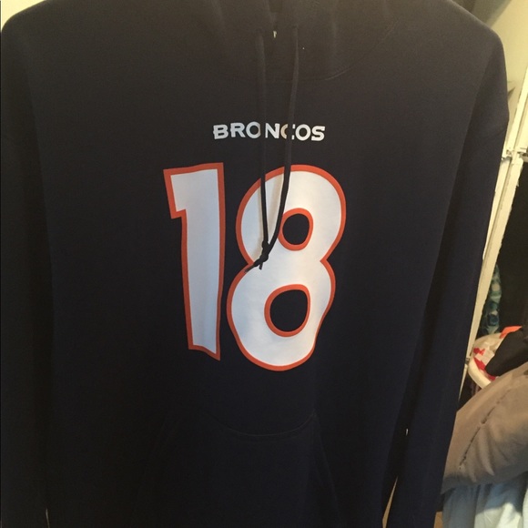Nike Peyton Manning Broncos hoodie - Picture 1 of 2