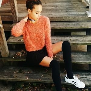 🍁Furry Sweater🍁Cute Eyelash Knit