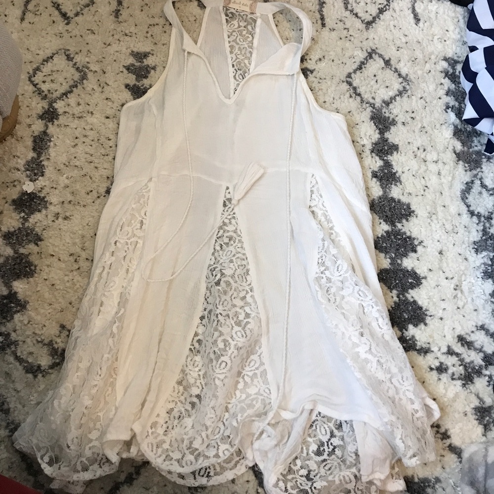 🍂 closet closing White lace Altar'd state top
