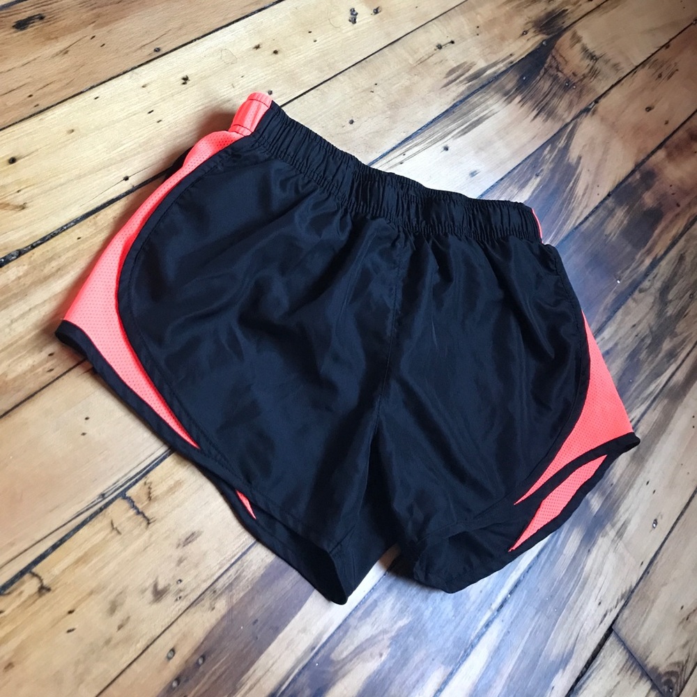 Black & orange shorts