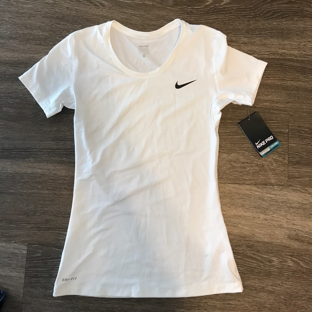 Nike white top