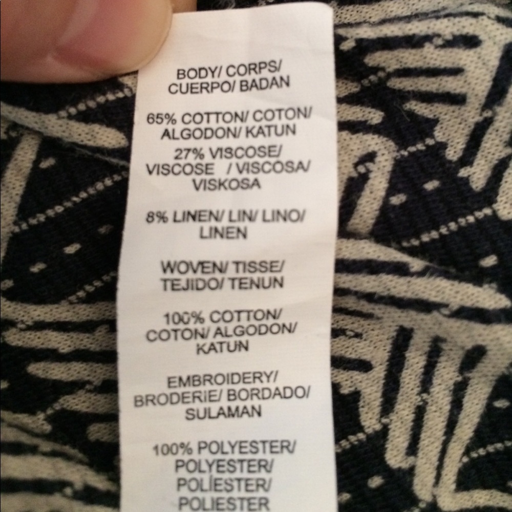 Women's Lucky Brand tribal print shirt. Size S. - Picture 5 of 5