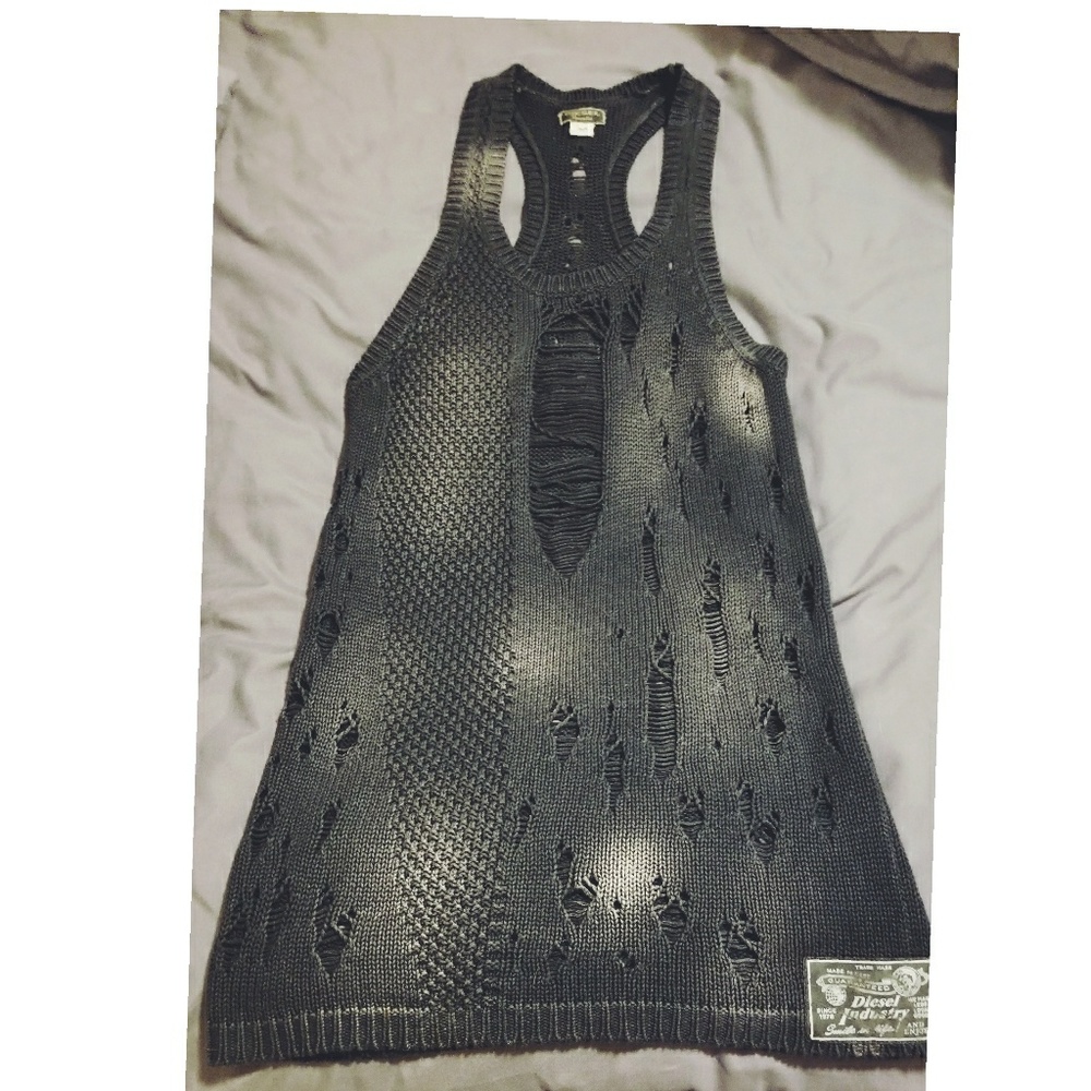 Diesel Long Sweater Sz S