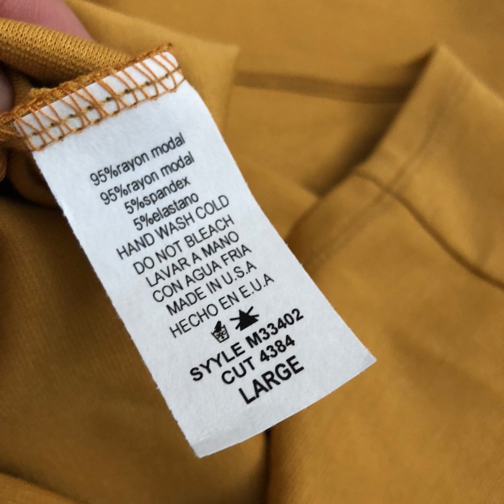 Mustard Yellow Ruffle Dress - Picture 4 of 4
