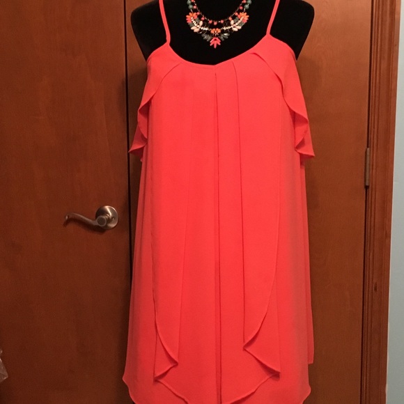 Ya Los Angeles Dresses & Skirts - Ya LA dark coral/orange summer dress!