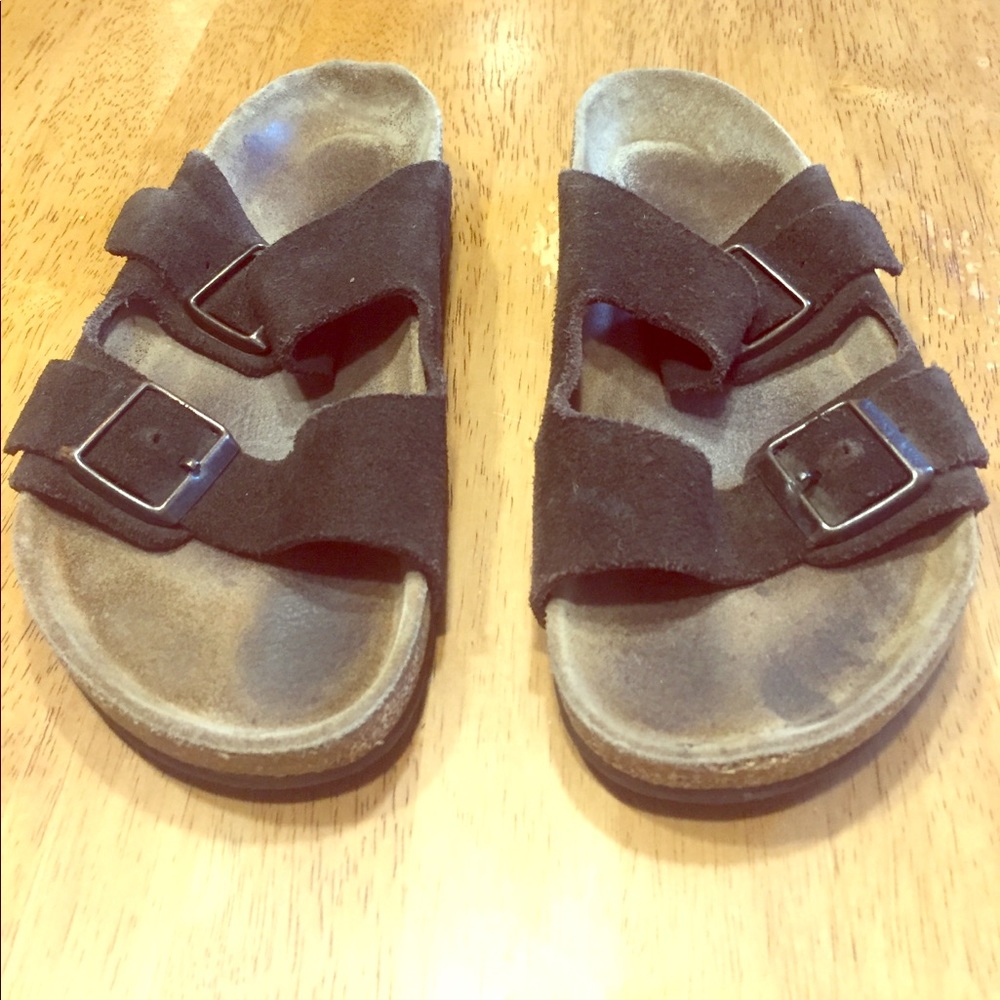 Suede Arizona Birkenstock Sandals size 36