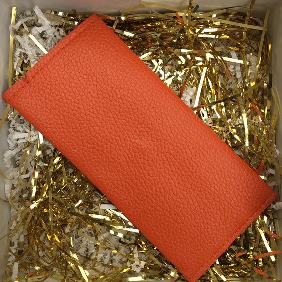 Orange Wallet / Clutch - Picture 2 of 4