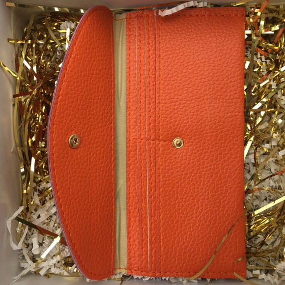 Orange Wallet / Clutch - Picture 3 of 4