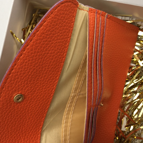 Orange Wallet / Clutch - Picture 4 of 4