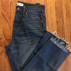 Madewell Perfect Vintage Jean: Step Hem Edition