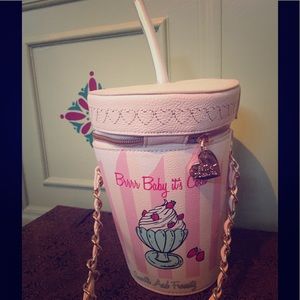 Betsey Johnson Melted Milk Shake Purse