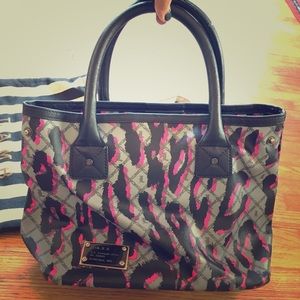 L.A.M.B. Leopard tote handbag