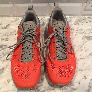 ON running shoes, cloud surfer size 10.5